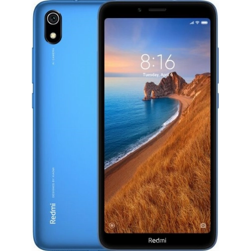  Смартфон Xiaomi Redmi 7A, 3.32 ГБ, матовый синий